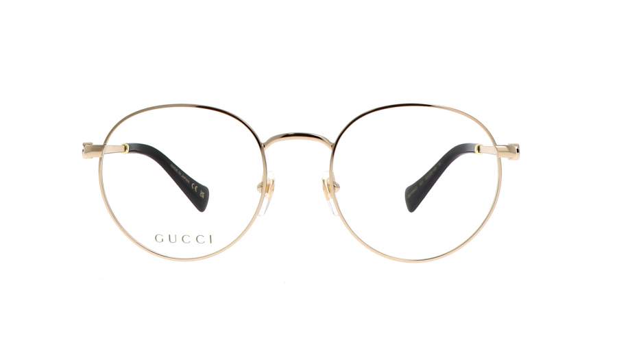 Lunettes de vue Gucci Gg logo GG1594O 001 52-20 Gold en stock