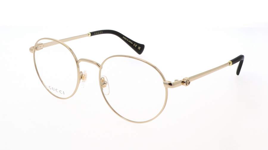 Occhiali da vista Gucci Gg logo GG1594O 001 52-20 Gold in stock