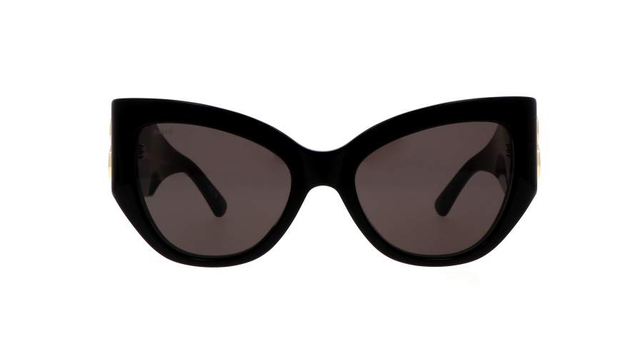 Sonnenbrille Balenciaga Everyday BB0322S 002 55-19 Schwarz auf Lager