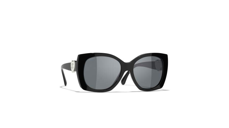 Sunglasses CHANEL CH5519 C501/S4 55-17 Black in stock
