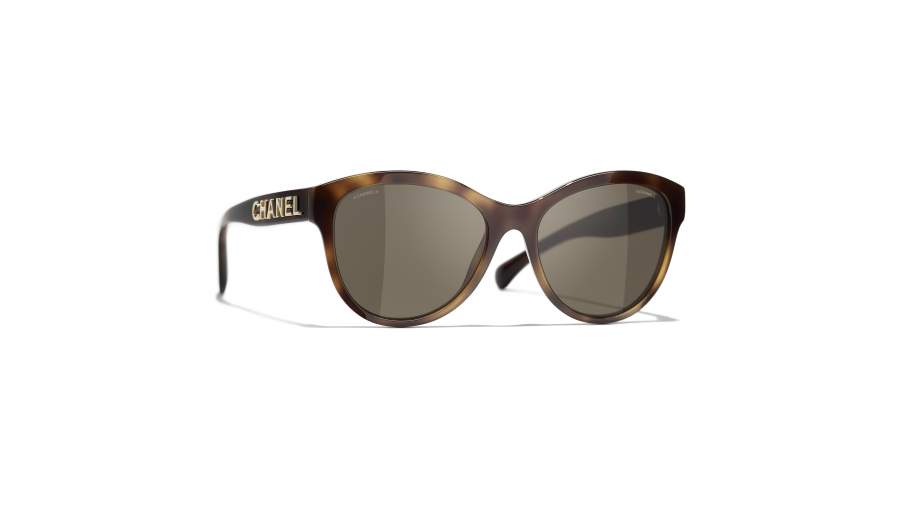 Sunglasses CHANEL CH5458 1661/3 55-17 Tortoise in stock