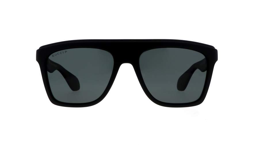 Sonnenbrille Gucci Lettering GG1570S 006 57-18 Schwarz auf Lager