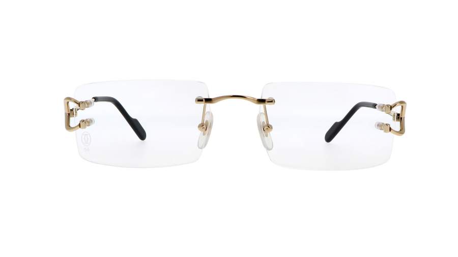 Lunettes de vue Cartier Core range CT0488O 001 56-19 en stock