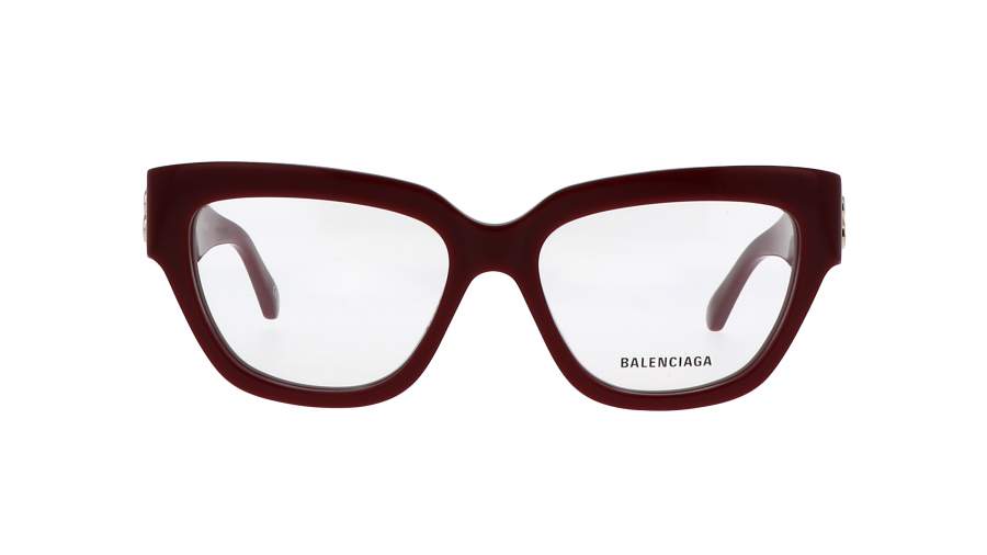 Lunettes de vue Balenciaga Everyday Asian smart fitting BB0326O 004 53-16 Rouge en stock