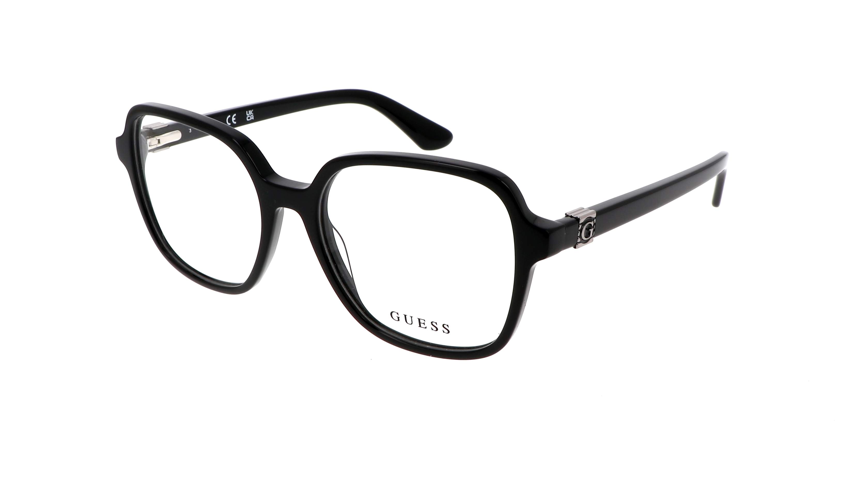 Lunettes De Vue GUESS GU2641 - Monture Noire 52-16 Mm, Branches 140 Mm, Neuf Avec étui