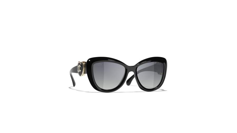 Sunglasses CHANEL CH5517 C622/S8 54-18 Black in stock