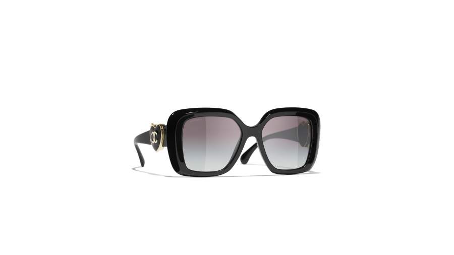 Sunglasses CHANEL CH5518 C622/S6 54-17 Black in stock