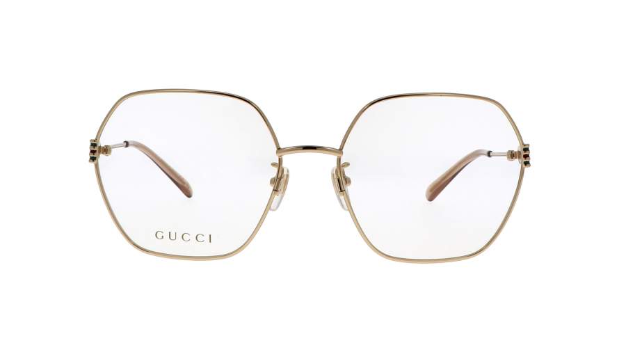 Brille Gucci Gucci logo GG1285O 001 59-18 Gold auf Lager