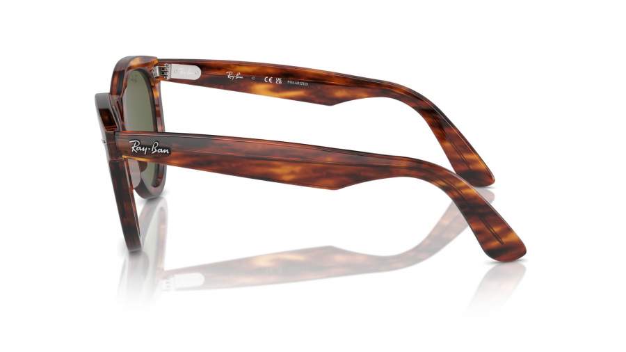 21:54 Sunglasses Ray-Ban Wayfarer way RB2241 954/58 54-21 Striped Havana in ...