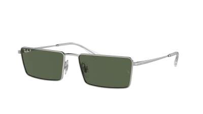 Sonnenbrille Ray-Ban Emy RB3741 003/9A 56-17 Silber auf Lager