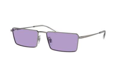 Sonnenbrille Ray-Ban Emy RB3741 004/1A 56-17 Silber auf Lager