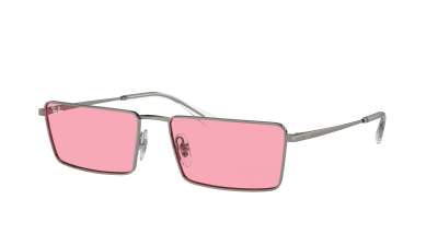 Sonnenbrille Ray-Ban Emy RB3741 004/84 56-17 Silber auf Lager