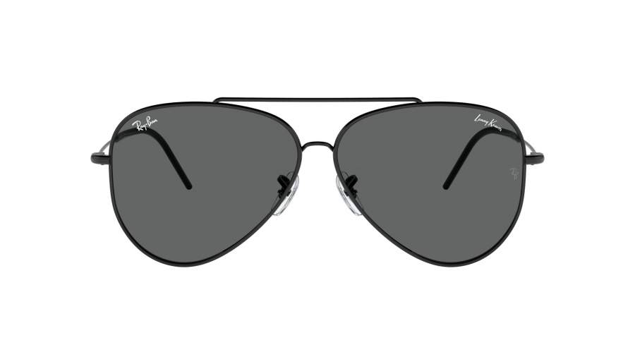 Sunglasses Ray-Ban Aviator Reverse RBR0101S 002/GR 62-11 Black in stock