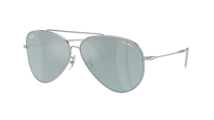 Sunglasses Ray-Ban Aviator Reverse RBR0101S 003/30 59-11 Silver