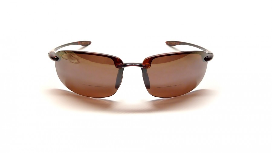 Sunglasses Maui Jim Ho'Okipa Brown MauiReader +2.5 H807-10 2.5 64-17 Large Polarized Mirror in stock