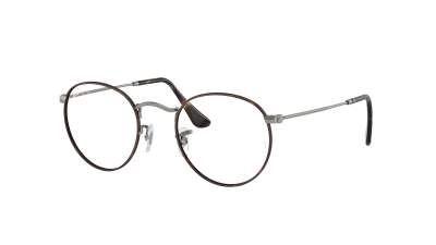 Eyeglasses Ray-Ban Round metal Optics RX3447V RB3447V 3174 47-21 Havana on gunmetal in stock