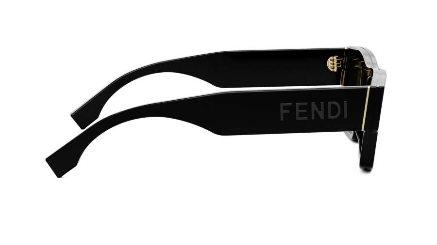 Fendi FE40118I 01A 53 Shiny Black Sunglasses FE40118I fendi-signature-fe40118i-01a-  main image 3
