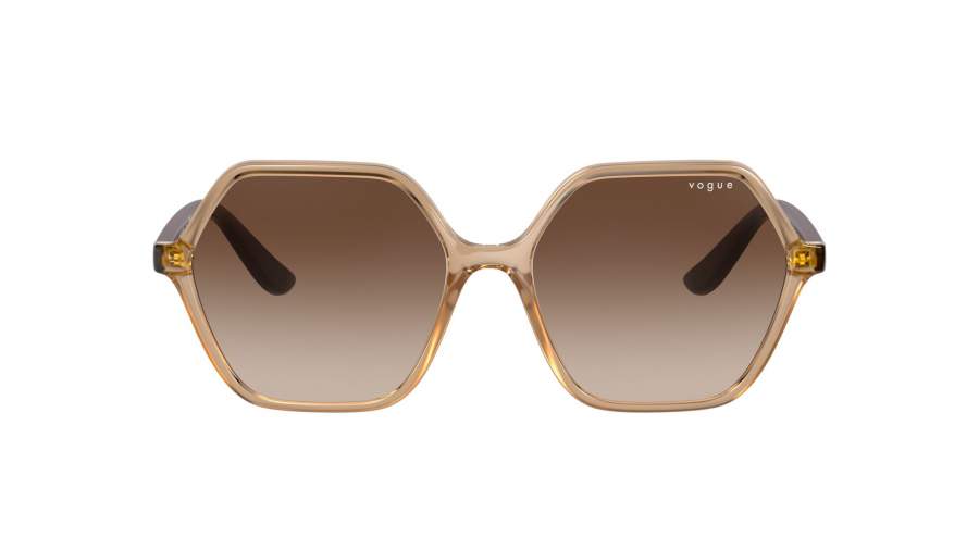 Sunglasses Vogue VO5361S 282613 55-16 Transparent Caramel in stock