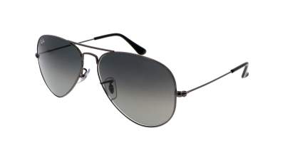 Occhiali da sole Ray-Ban Aviator large metal RB3025 004/71 55-14 Gunmetal in stock