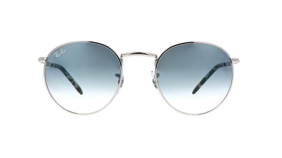Lunettes de soleil Ray-Ban New round RB3637 003/3F 53-21 Silver en stock