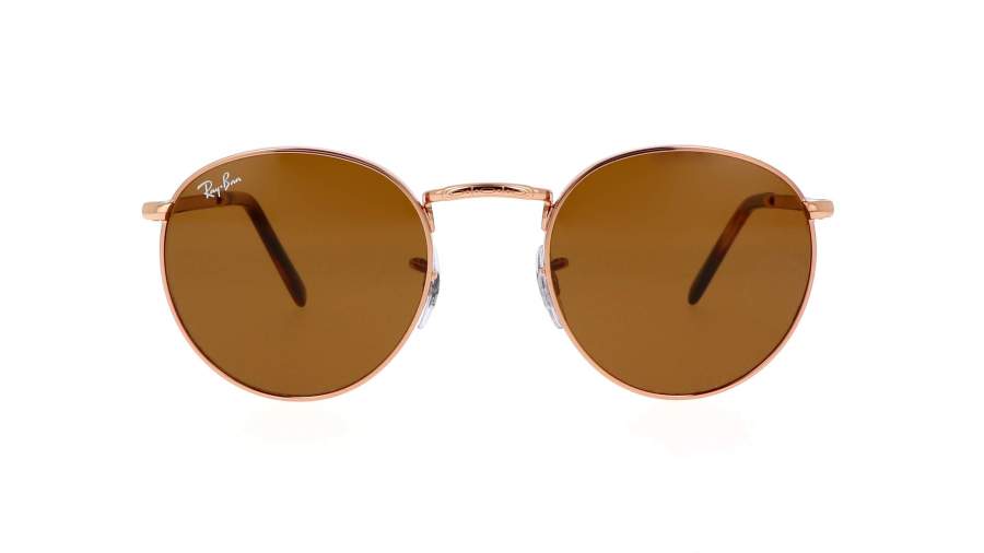 Sunglasses Ray-Ban New round RB3637 9202/33 53-21 Rose Gold in stock