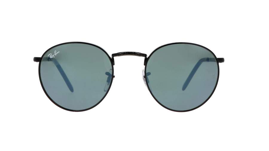 Sunglasses Ray-Ban New round RB3637 002/G1 53-21 Black in stock