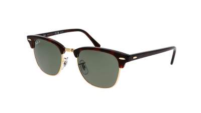 Occhiali da sole Ray-Ban Clubmaster RB3016 990/58 55-21 Red Havana in stock
