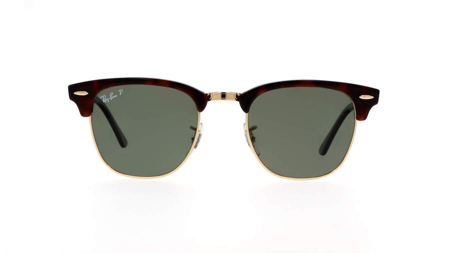 Sunglasses Ray-Ban Clubmaster RB3016 990/58 55-21 Red Havana in stock