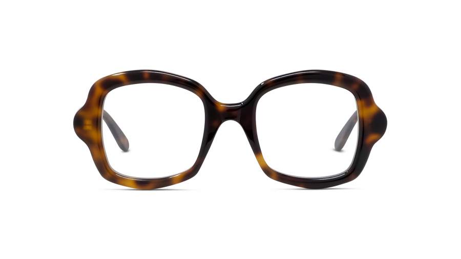 Eyeglasses Loewe Curvy LW50066I 052 49-22 Havana in stock