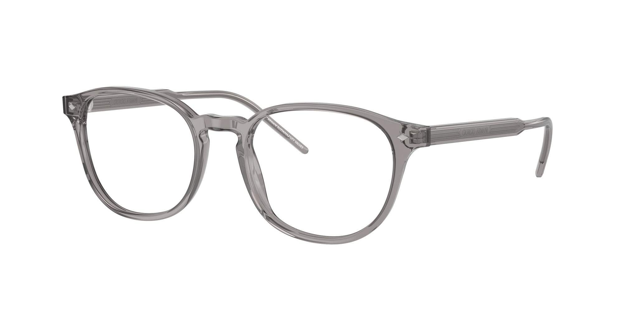 Eyeglasses Giorgio Armani AR7259 6070 52-19 Transparent Gray in stock ...