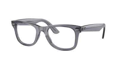 Eyeglasses Ray-Ban Wayfarer Ease RX4340V RB4340V 8225 50-22 Transparent Gray in stock