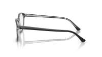 Ray-Ban RX5417 8367 52-19 Dark Gray On Transparent