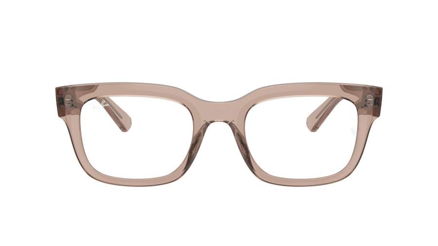Brille Ray-Ban Chad RX7217 RB7217 8317 52-22 Transparent light brown auf Lager