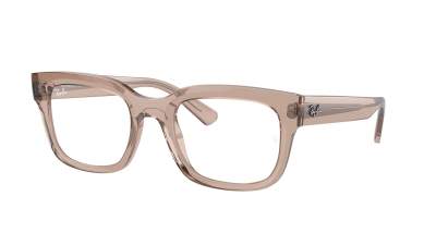 Brille Ray-Ban Chad RX7217 RB7217 8317 52-22 Transparent light brown auf Lager