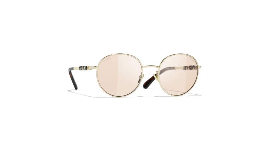 Sunglasses CHANEL CH4282 C485/M4 53-20 Gold in stock