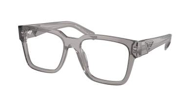 Eyeglasses Prada PR 08ZV 18S-1O1 52-18 Transparent Asphalt in stock
