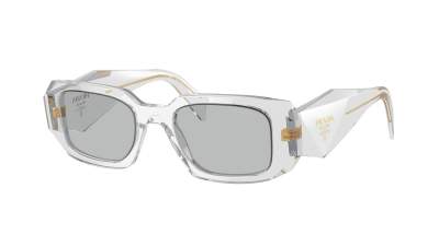 Sunglasses Prada Symbole PR 17WS 12R-30B 49-20 Transparent grey in stock
