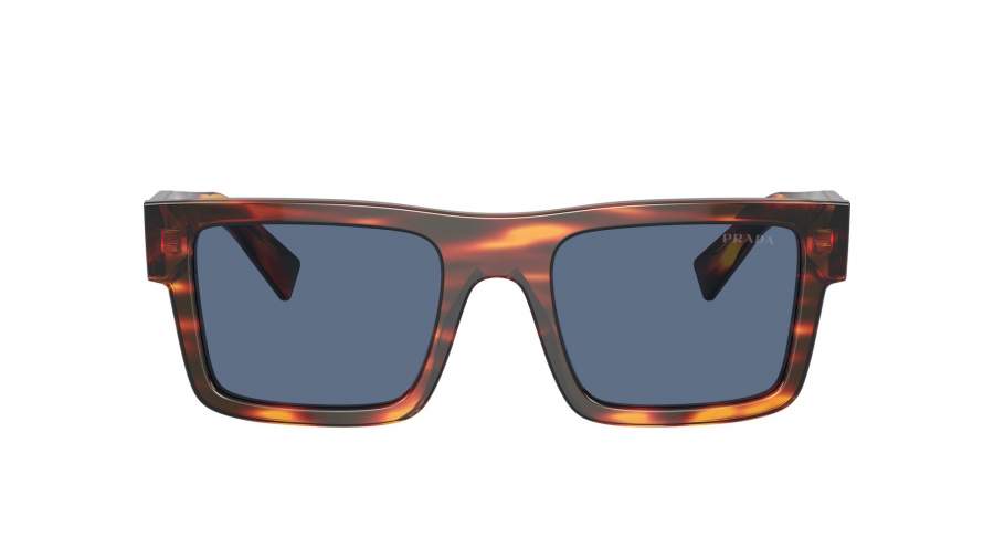 Sonnenbrille Prada Symbole PR 19WS 17R-06A 52-21 Striped Radica auf Lager