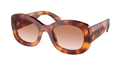 Sunglasses Prada PR A13S 18R-70E 54-23 Cognac Tortoise in stock