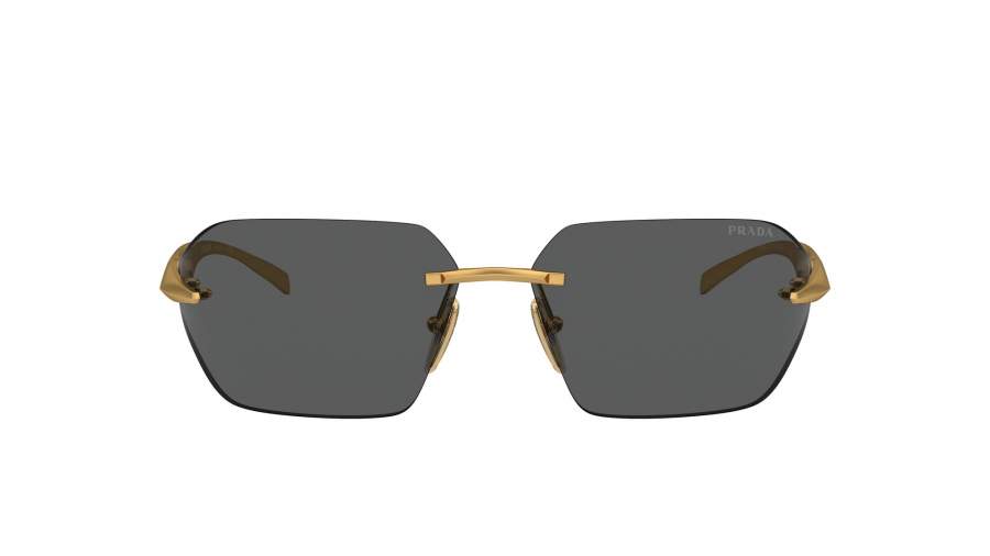 Sunglasses Prada PR A55S 15N-5S0 71-14 Satin Yellow Gold in stock