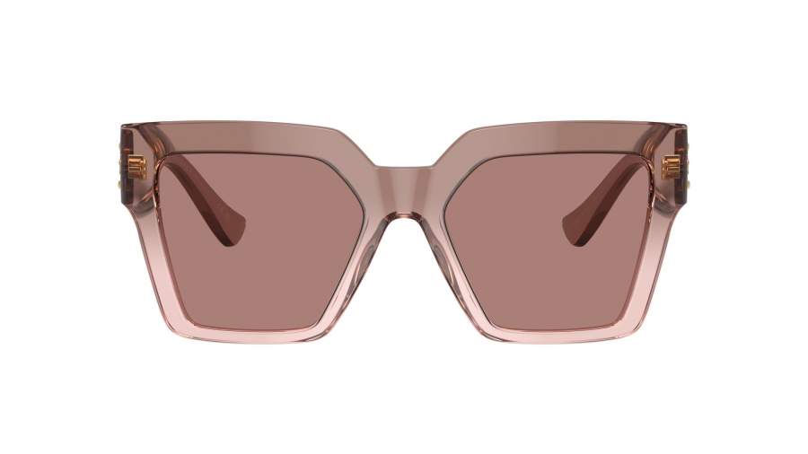 Sunglasses Versace Medusa VE4458 5435/73 54-19 Brown transparent in stock