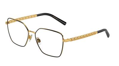 Lunettes de vue Dolce & Gabbana DG1351 1334 54-15 Black Gold en stock