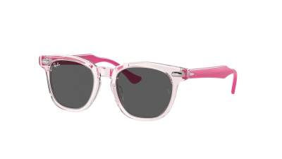 Sunglasses Ray-Ban RJ9098S 7164/87 45-18 Transparent Pink in stock
