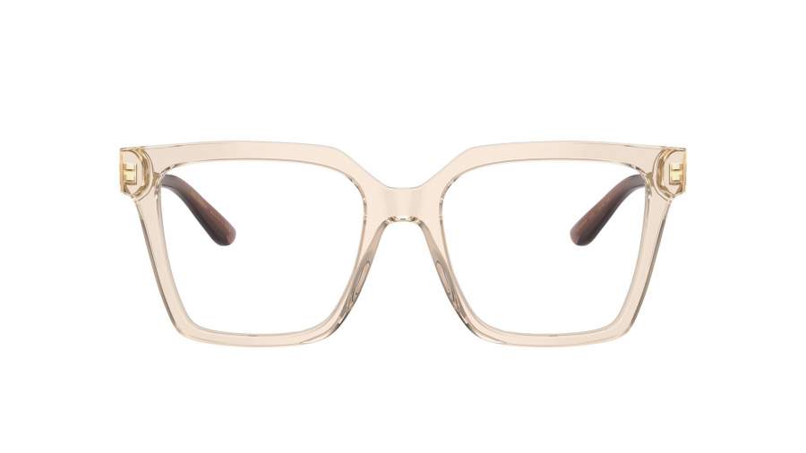 Eyeglasses Dolce & Gabbana DG3376B 3432 53-18 Transparent Camel in stock