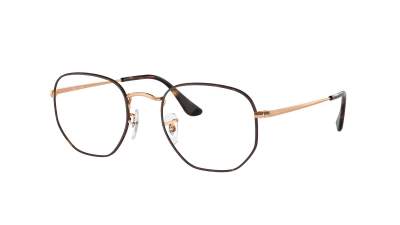 Brille Ray-Ban RX6448 RB6448 3176 51-21 Havana On Rosegold auf Lager