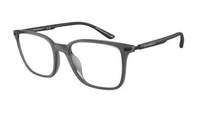 Eyeglasses Emporio Armani EA3242U 6106 52-19 Shiny Transparent Black in stock