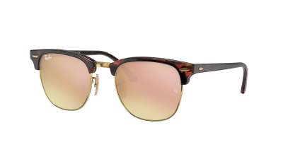 Sunglasses Ray-Ban Clubmaster RB3016 990/7O 51-21 Red Havana in stock