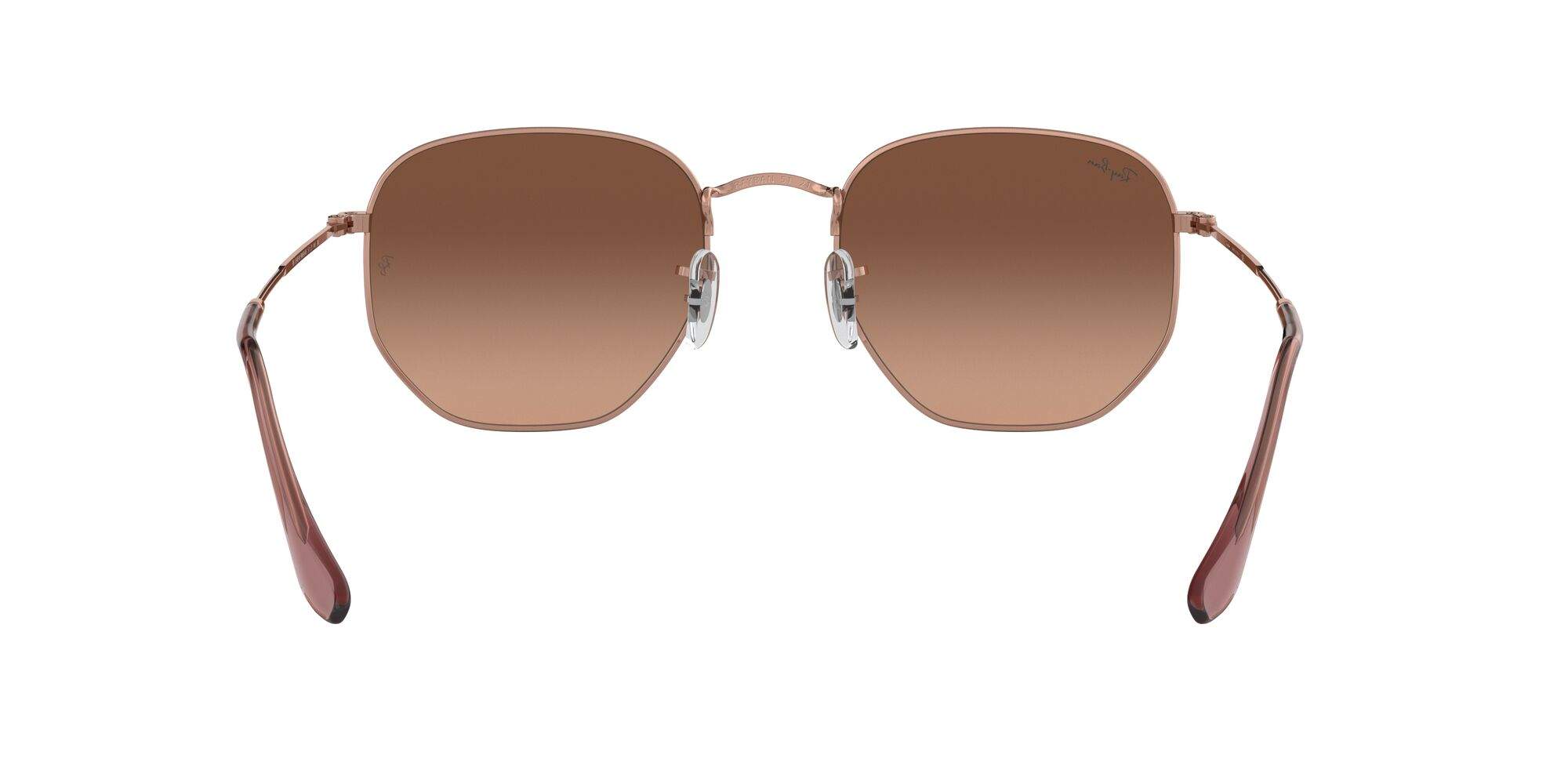 21:54 Sunglasses Ray-Ban Hexagonal RB3548N 9069/A5 54-21 Copper in stock ...