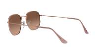 Ray-Ban Hexagonal Flat lenses RB3548N 9069/A5 51-21 Brončana