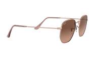 Ray-Ban Hexagonal Flat lenses RB3548N 9069/A5 51-21 Brončana